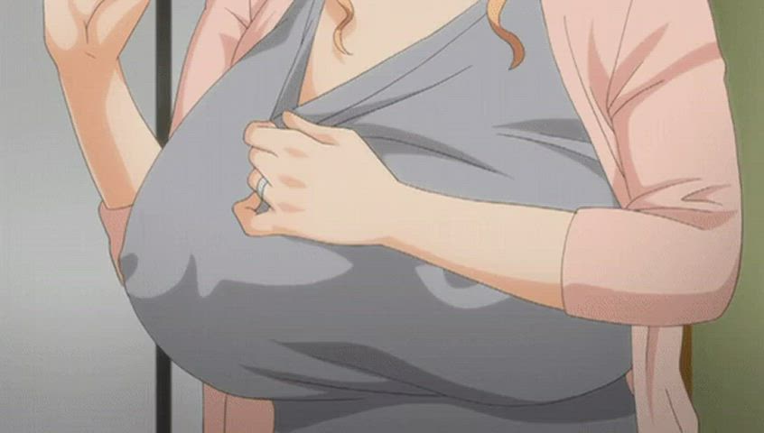 huge tits anime hentai gif