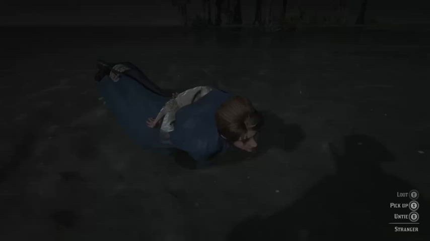 Random NPC Escapes Drowning To Have Her Head Popped In The Swamp