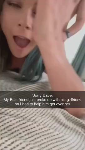 She’s a supportive friend.