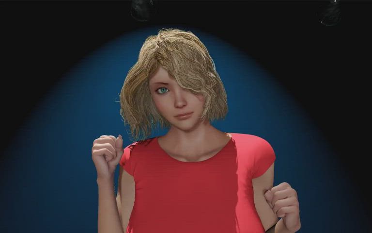 3d animation big tits gif