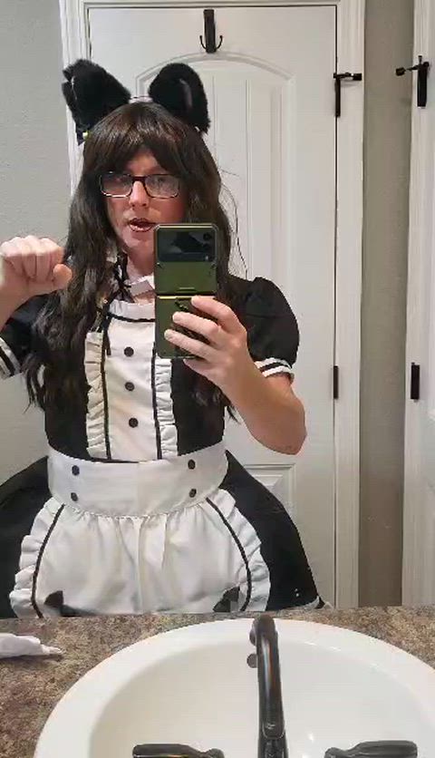 maid sissy sissy slut gif