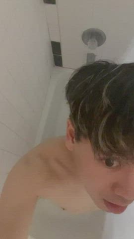 gay shower twink gif