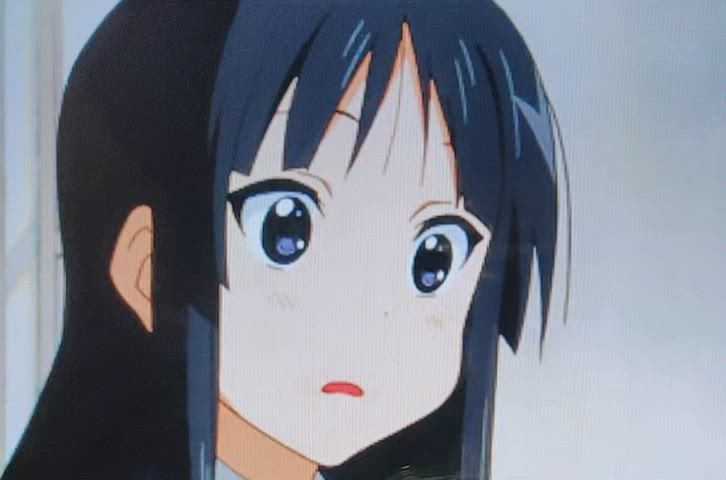 Mio Was Surprised by My Cock ~