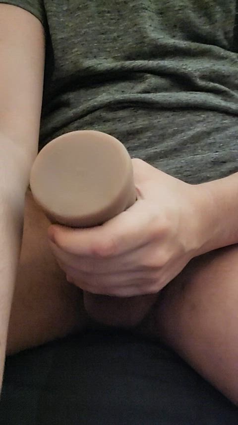 cock cut cock fleshlight homemade jerk off nsfw solo thick cock gif