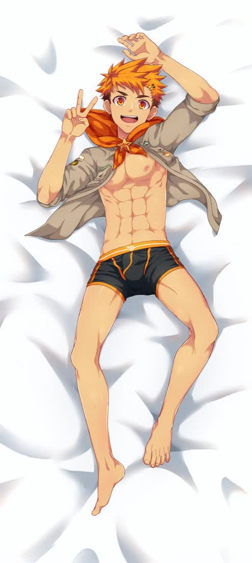 Hiro dakimakura front b