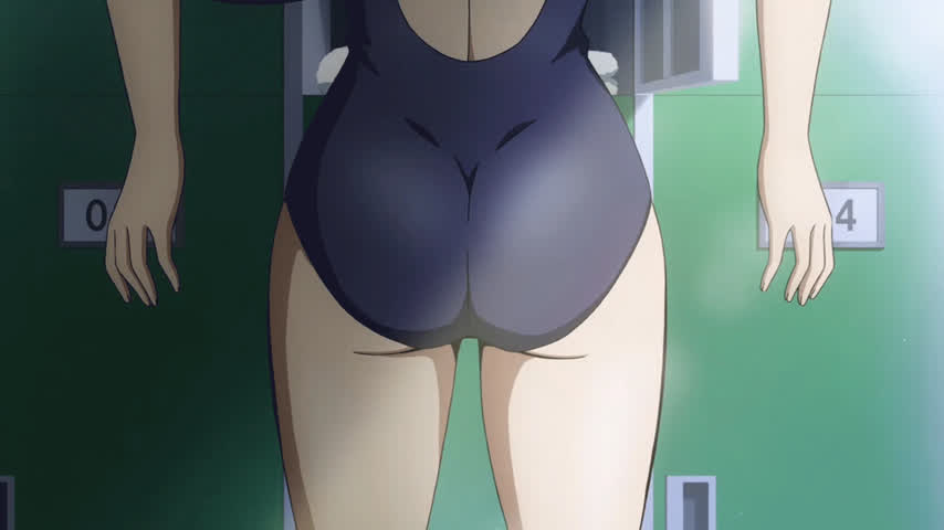 anime ass big ass booty slapping smacking gif