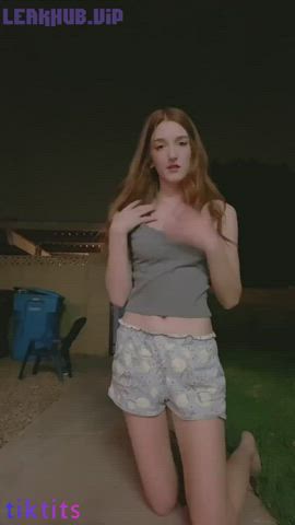 ass outdoor public pussy spanking gif