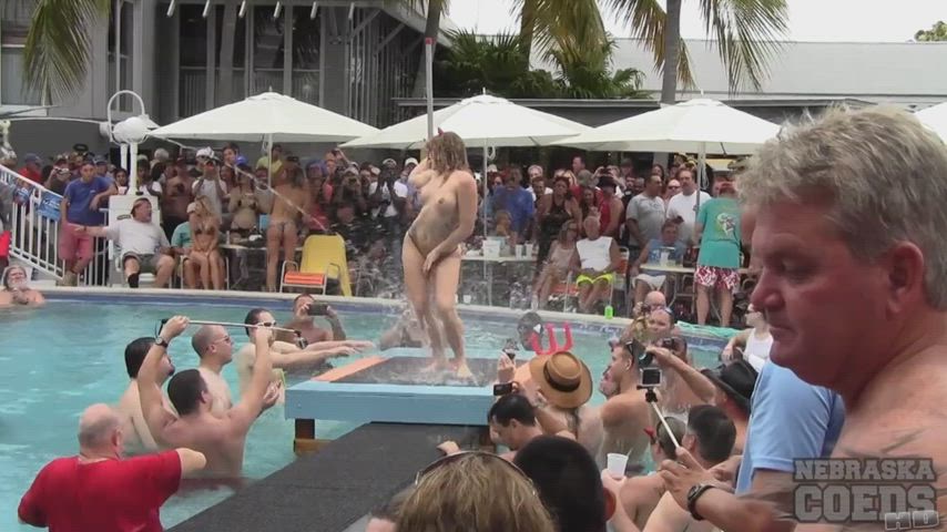 Public Nude on Contest