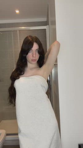 blue eyes brunette cock girl dick shower trans trans woman white girl femboys trans-girls