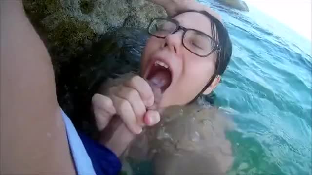 While Swimming In The Ocean