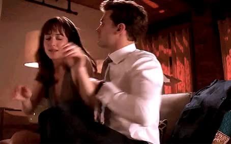 Dakota Johnson - Fifty Shades Spanking Scene