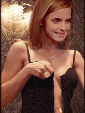 emma watson naked tits gif