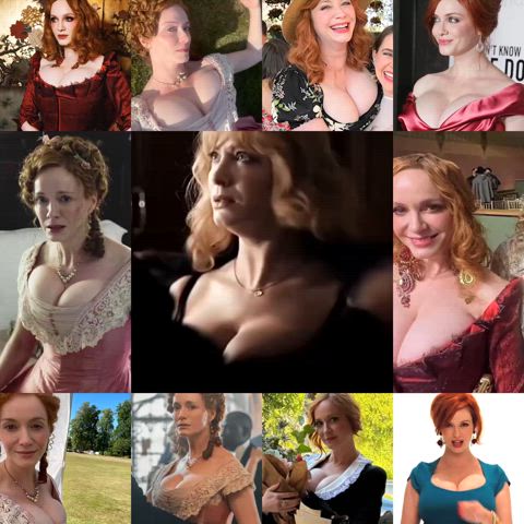 big tits celebrity christina hendricks gif