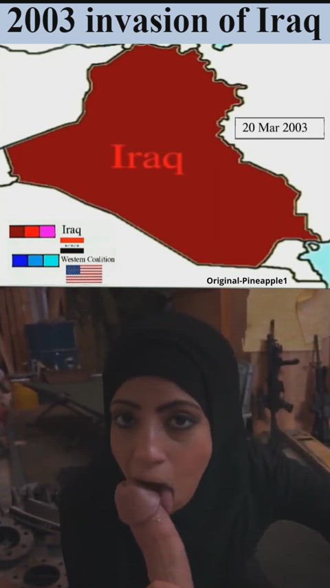 Iraqi War Oversimplified [credit: Original-Pineapple1]