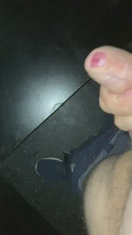 Cock Cum Cumshot Foreskin Glory Hole Jerk Off Public Uncut gif