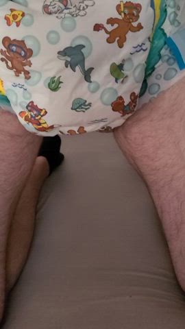 diaper wet wetting gif