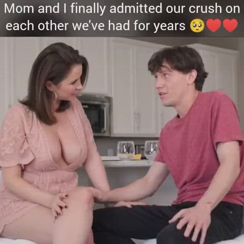 caption mom son taboo gif