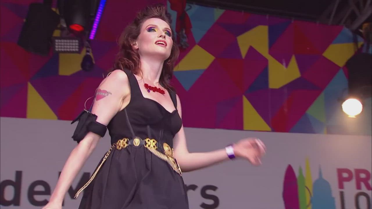 Sophie Ellis Bextor Downblouse Live At London Pride 2018