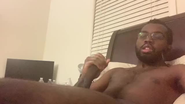 Huge BBC cumshot after 3 days of not cumming