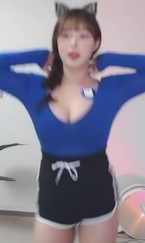 Dancing Korean Tits gif