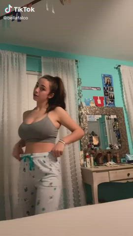 Boobs Dancing TikTok gif