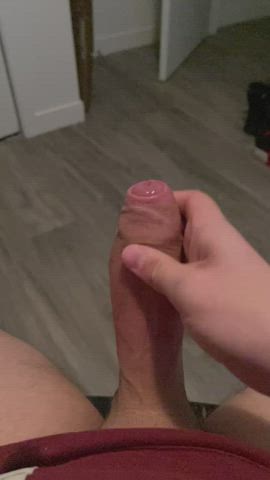 Rate my slow mo cum shot 1-10 😏 don’t be shy to say where you want it 😈