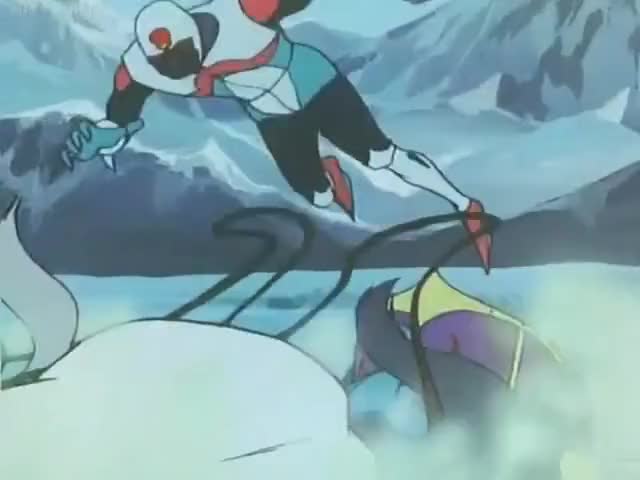 Gatchaman Ken nunchuck Birdarang and judo throwing