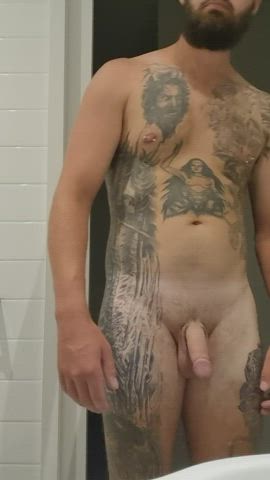 cock nude tattoo gif
