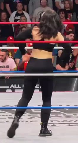 ass big ass booty pawg thick wrestling yoga pants gif