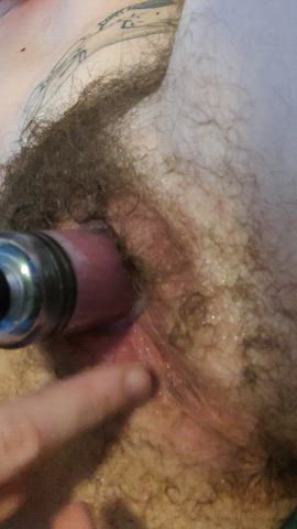 clit pump fingering trans boy wet pussy pumped pussy gif