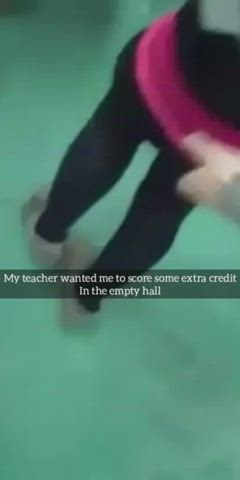 MILF Pussy Teacher gif