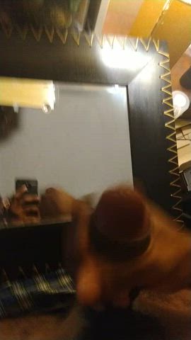 Cumshot Jerk Off Male Masturbation Masturbating Mirror gif