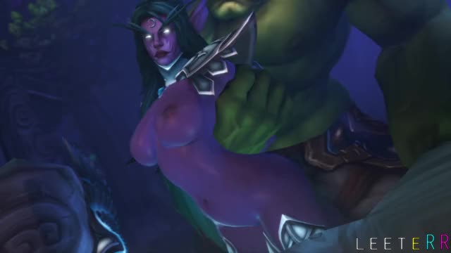 tyrande fucked by an orc in the well (1)