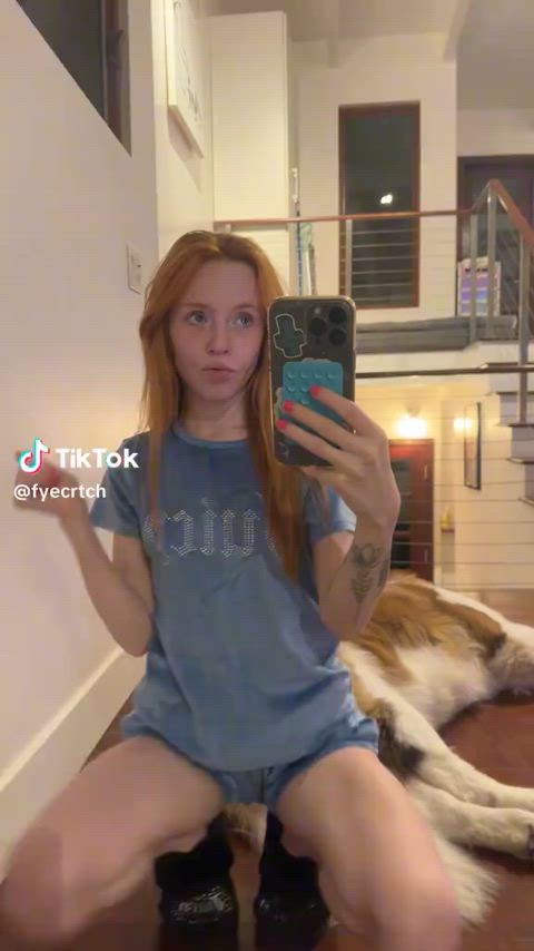 madi collins redhead sexy gif