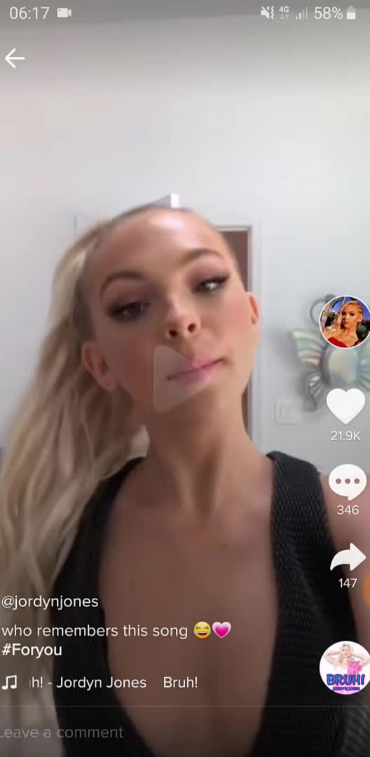 Jordyn Jones Nip Slip