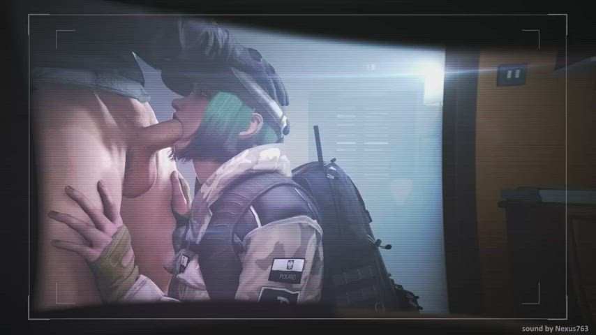 Ela getting her throat bashed mid mission [Fugtrup]