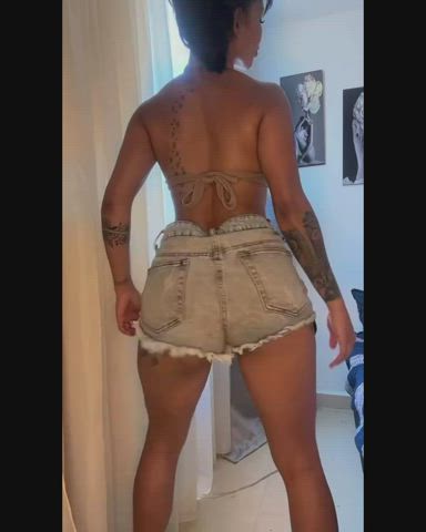 ass big ass big tits booty dancing homemade nsfw tiktok kcutiebooty gif