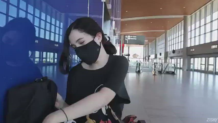 Exposed Flashing Public Teen Titty Drop