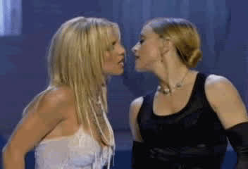 Celebrity Kissing Lesbians gif