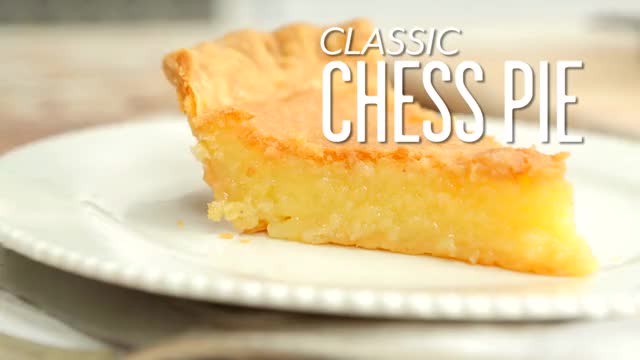How To Make Classic Chess Pie Southern Living