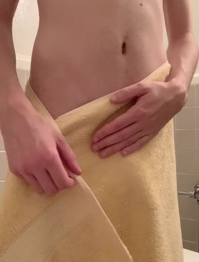 Behind towel number one