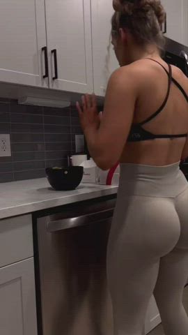 Ass Gym Leggings Yoga Pants gif