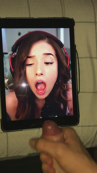 Huge cum load for Pokimane