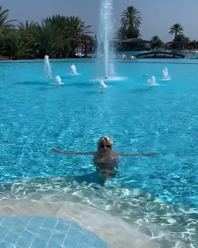 Angel Wicky By The Pool