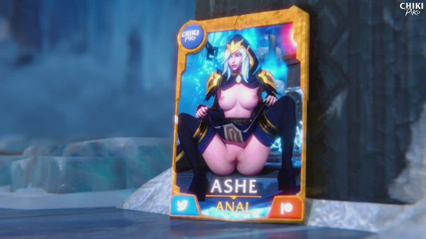 Ashe's anal (Chikipiko)[League of Legends]