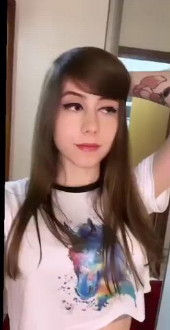 Big Tits TikTok Trans gif