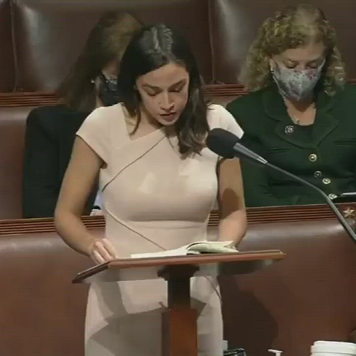 AOC flaunting it