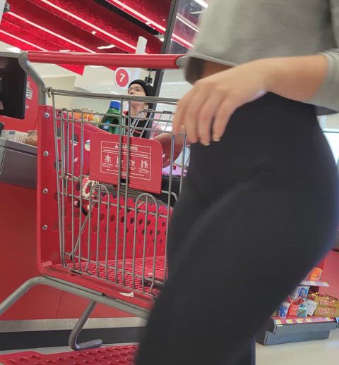 ass candid leggings gif