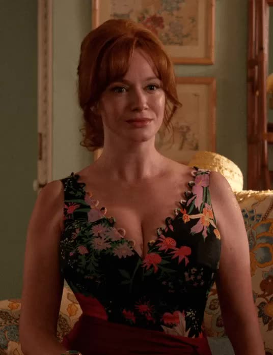 Christina Hendricks Heavy Breathing