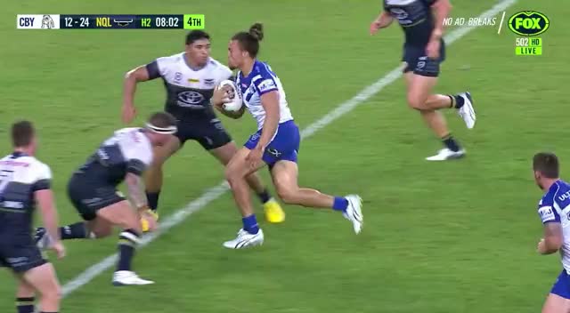 Taumalolo strip and line break